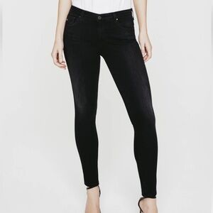 AG Adriano Goldschmied Velvet Corduroy The Legging Super Skinny Jean Size 26